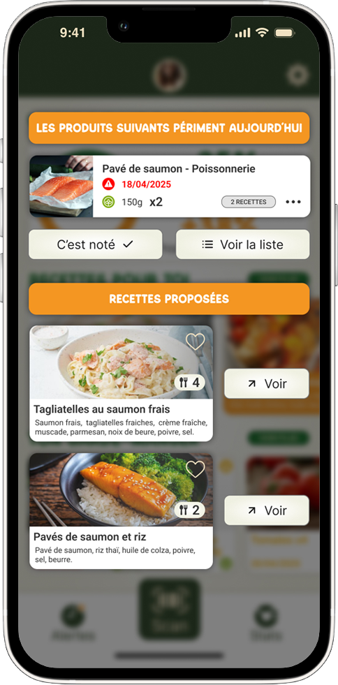 Greenshelf Alertes intelligentes